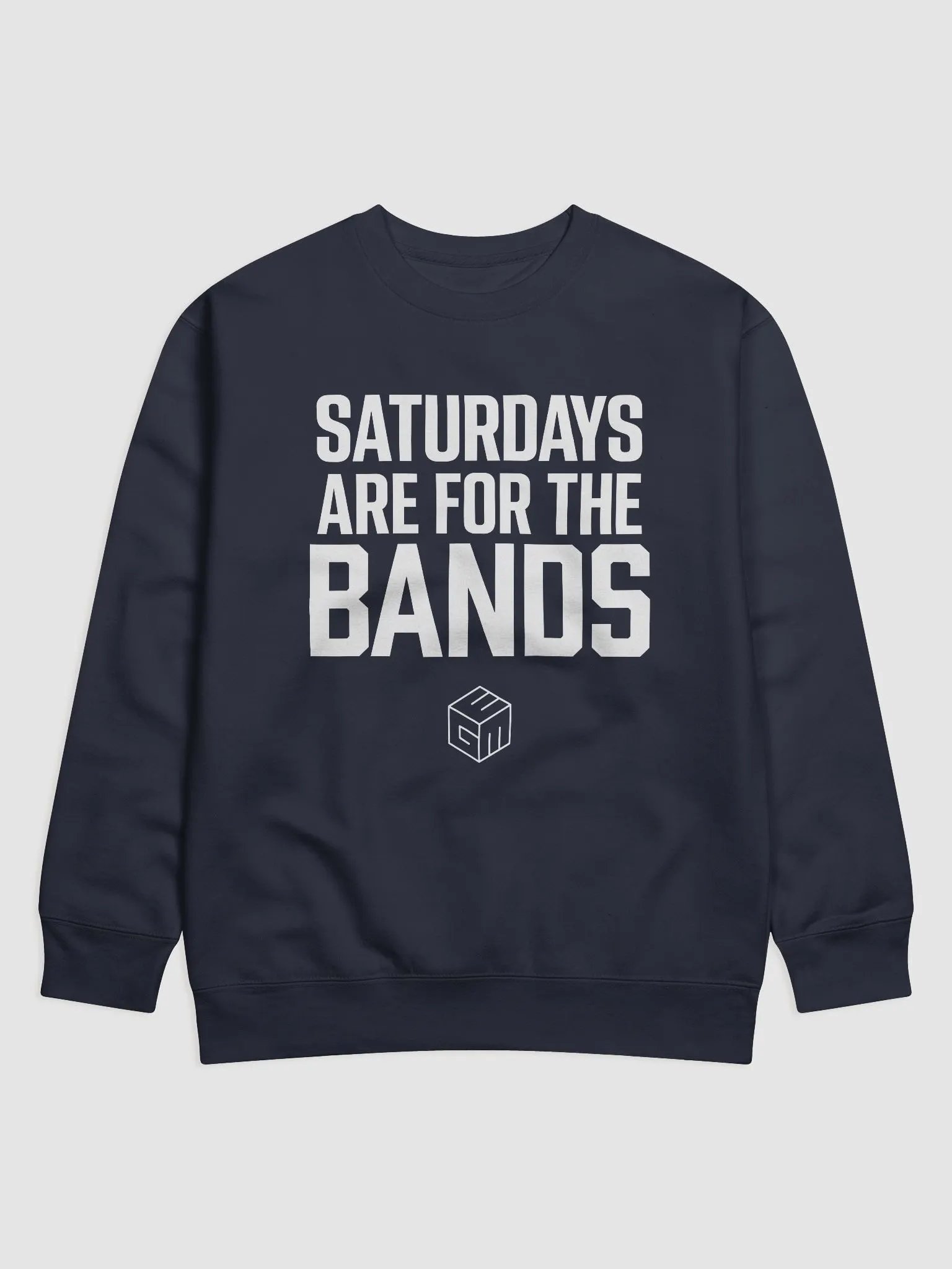SATURDAYS White Logo Sweatshirt product image (1)