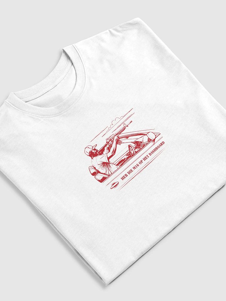M16 OP HET DASHBOARD - White / Red - Heavyweight fabric product image (1)