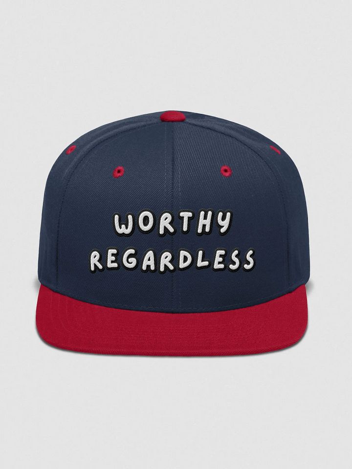 Worthy Regardless Snapback product image (1)