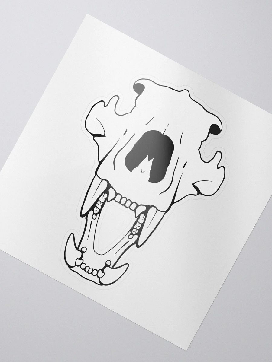 Skull Dog Sticker product image (2)