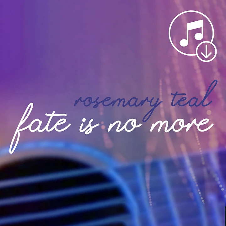 Rosemary Teal - Fate Is No More (Acoustic Single) product image (1)