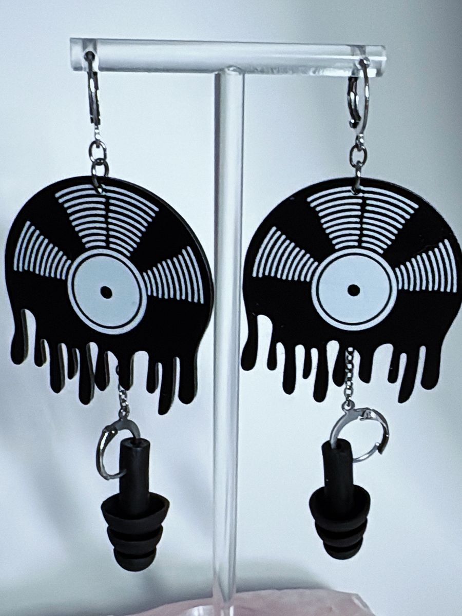 Drippy Records Bass Busterz Earrings product image (1)