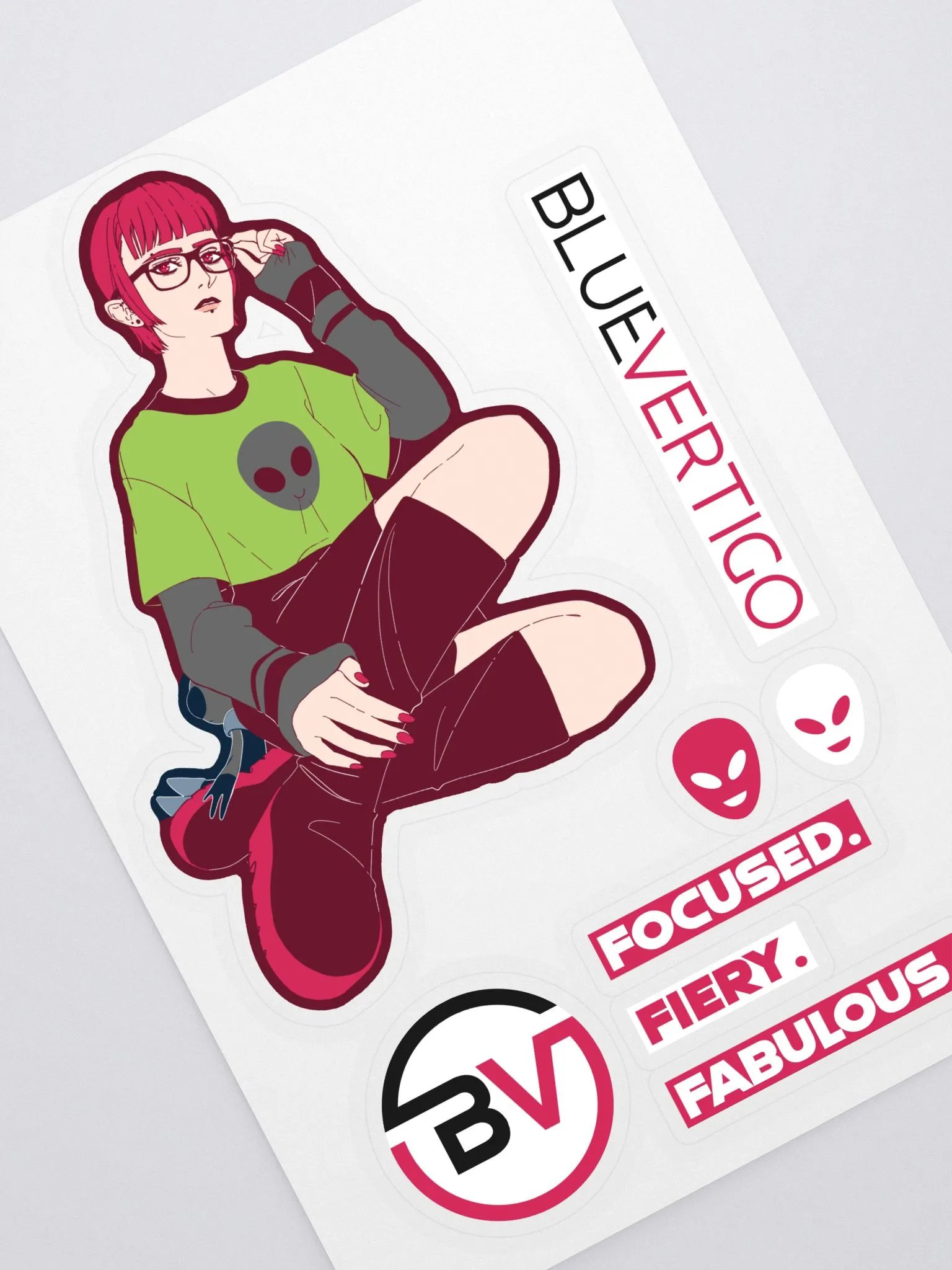 └𝗕𝗩𝗫𝗜┐ ► Frida (Sticker Sheet) product image (2)