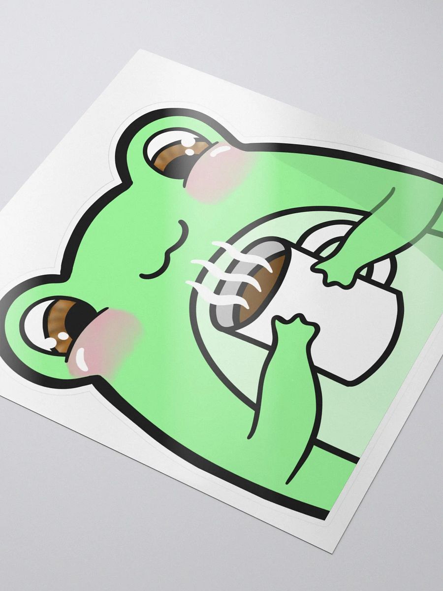 Coffee Frog Sticker product image (3)