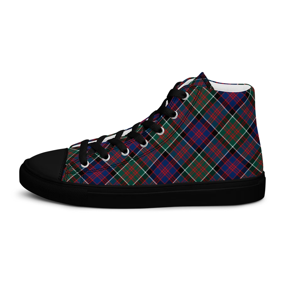 MacDonald Clanranald Tartan Men's High Top Shoes product image (13)