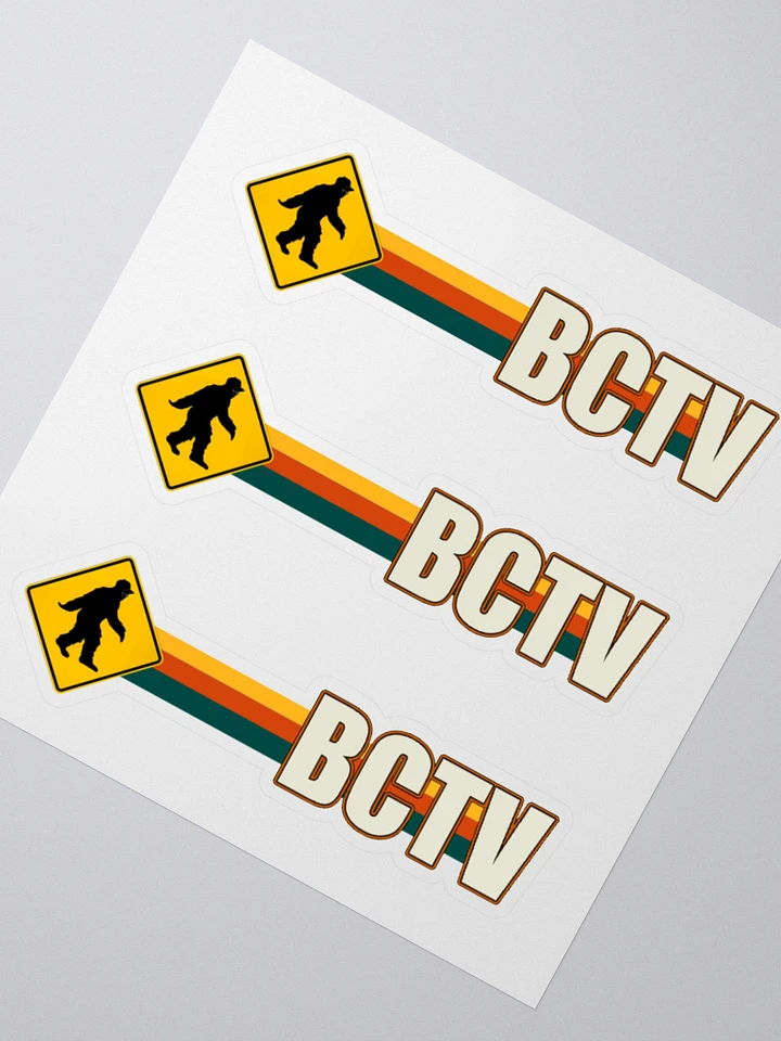 BCTV Oldschool Logo Stickers product image (2)