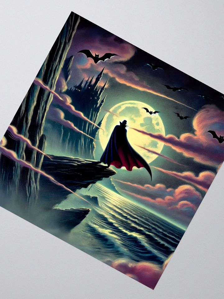 Moonlit Vampire Gothic Halloween Stickers product image (6)