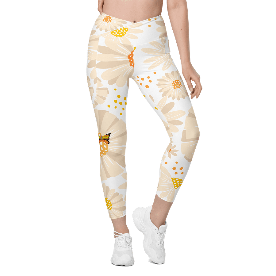 Butterfly Bloom All-Over Leggings with Pockets product image (1)