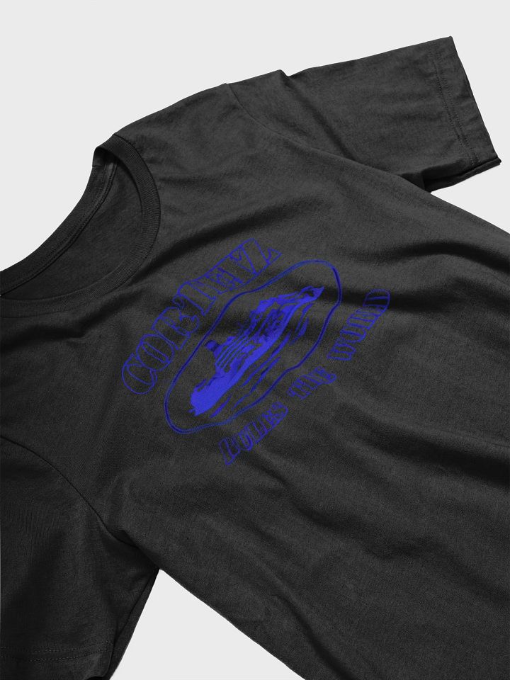 Corteiz Alcatraz T-shirt Black/Blue product image (2)