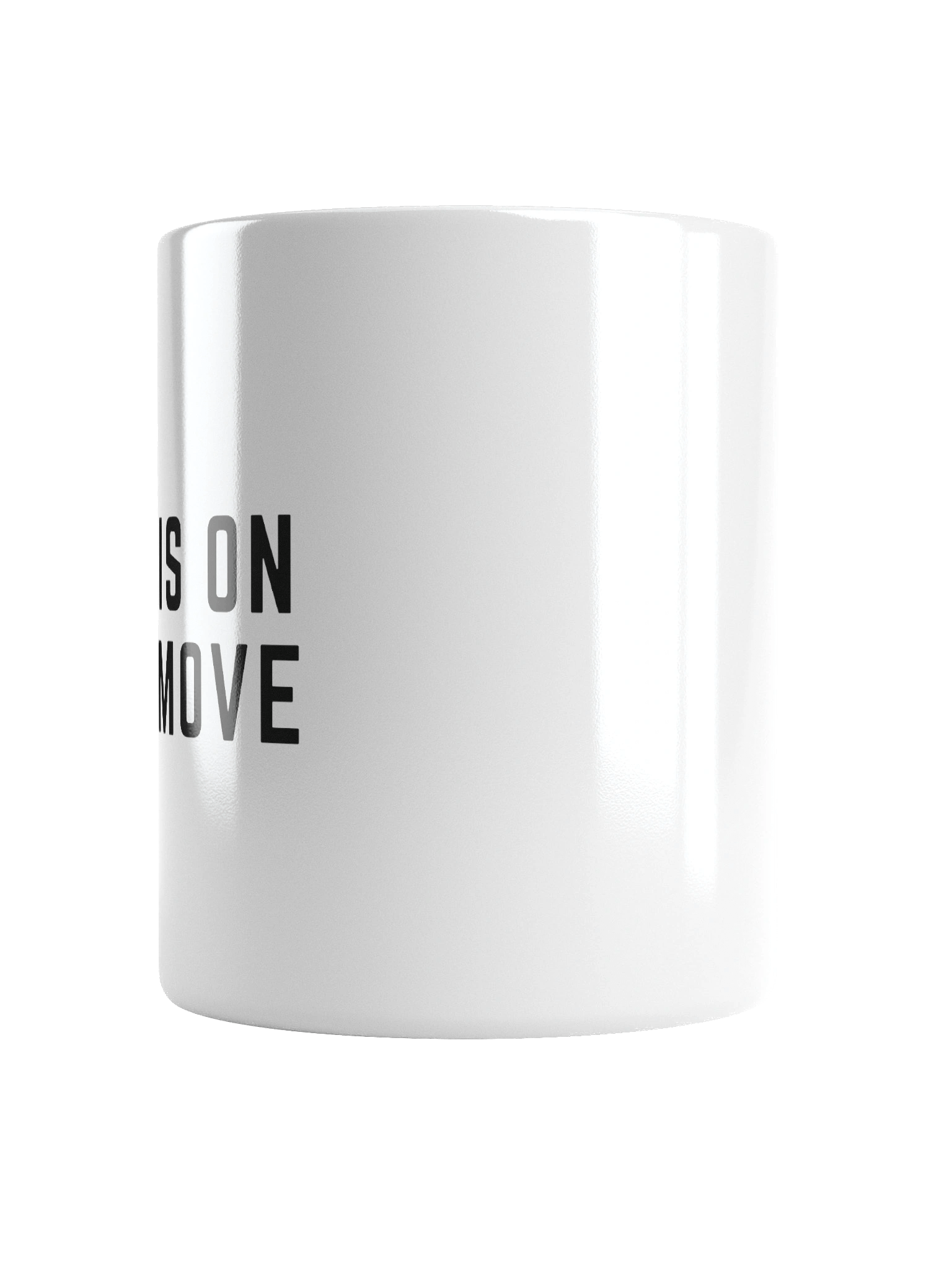God is On the Move White Mug product image (6)