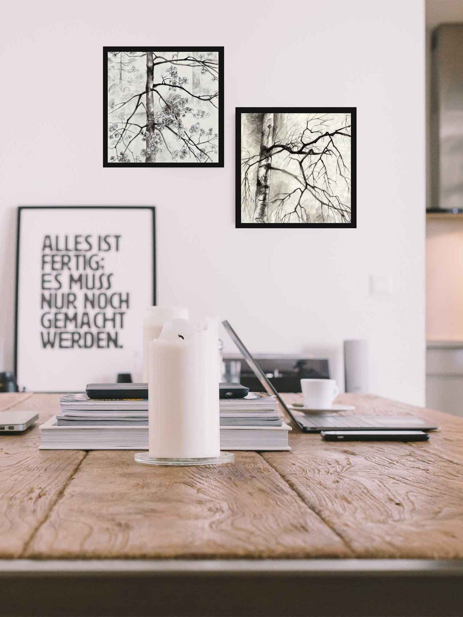 Eternal Growth Canvas - Young Pine Tree product image (6)