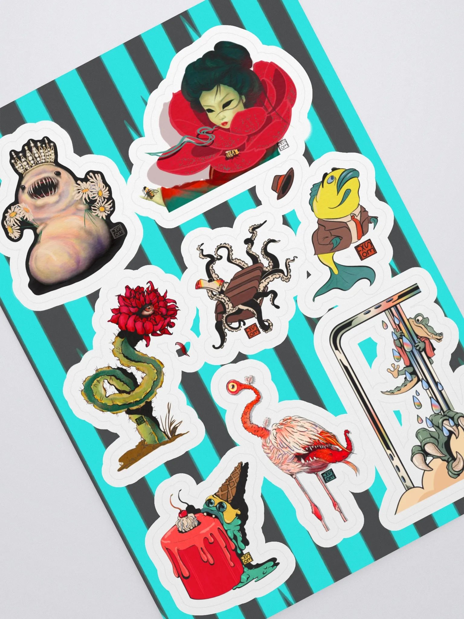 Monst May-hem sticker sheet 2 product image (2)