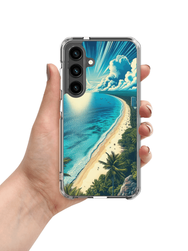Tropical Paradise Samsung® Clear Case | AI Design product image (7)