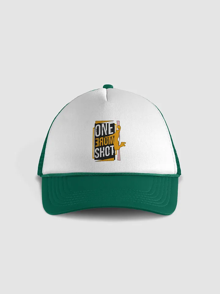 One More Shot Basketball Male Airborne Slam Dunk Foam Trucker Hat product image (5)