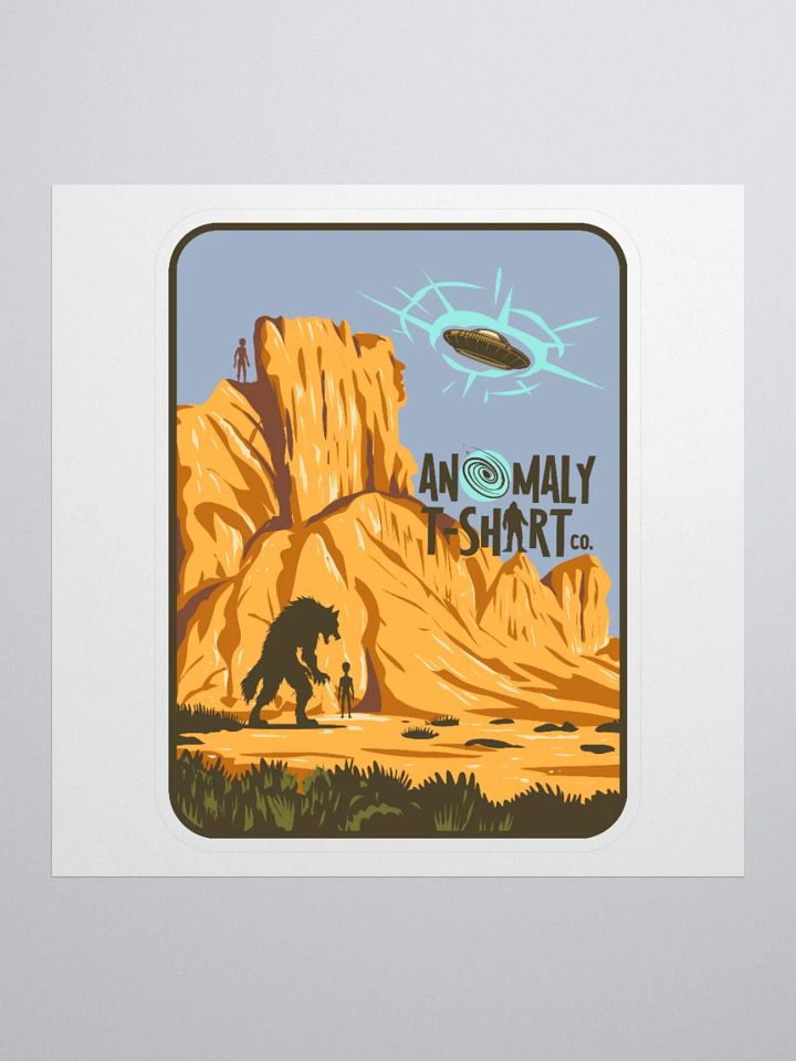 Skinwalker UFO Kiss Cut Stickers product image (2)