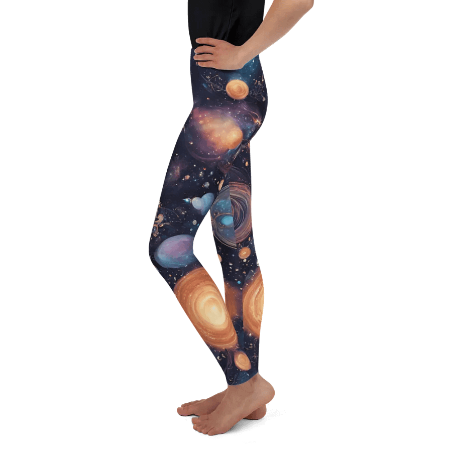 Cosmic Dreams Youth Leggings product image (9)