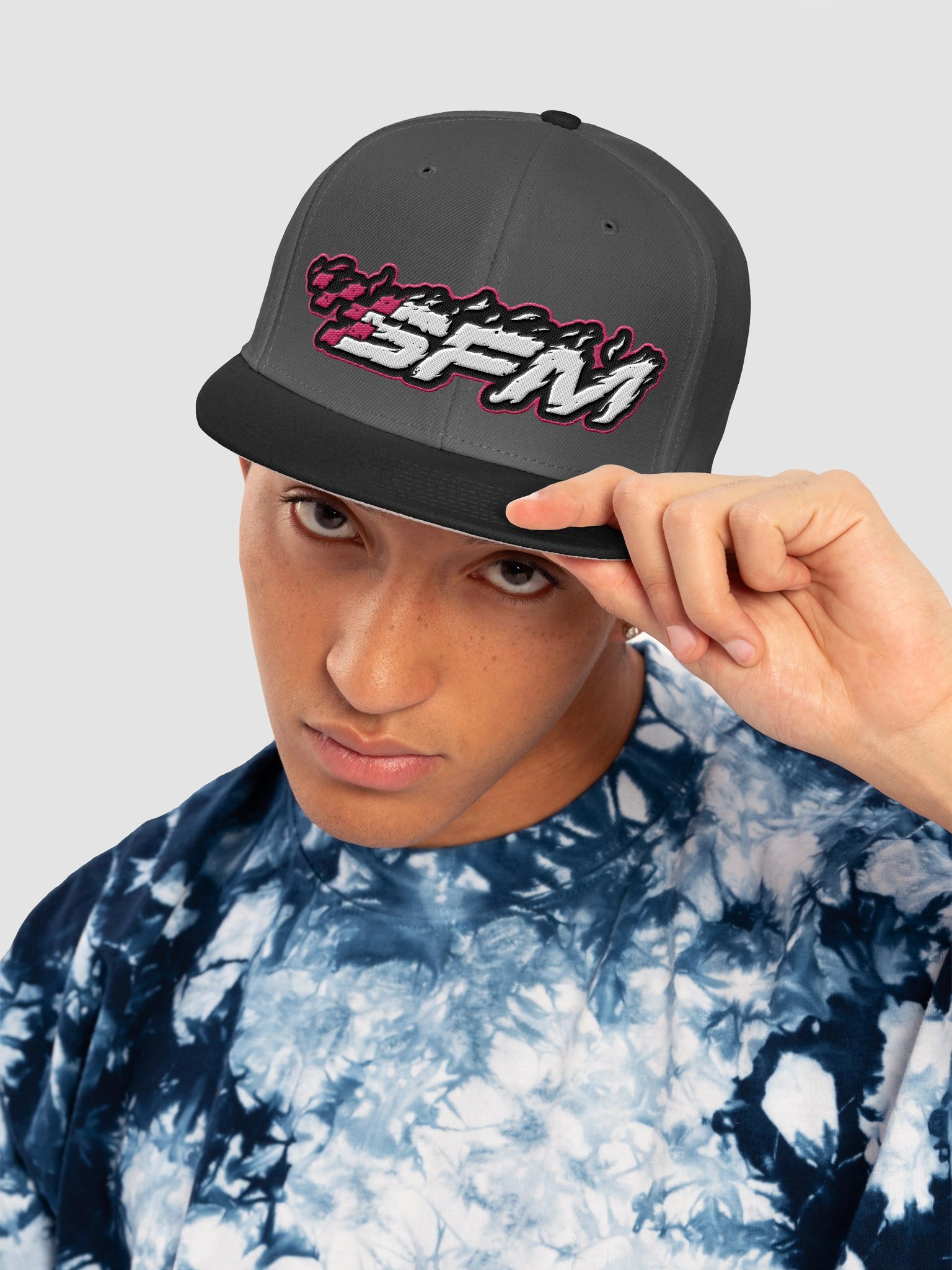SFM Flaming Snapback Hat product image (5)