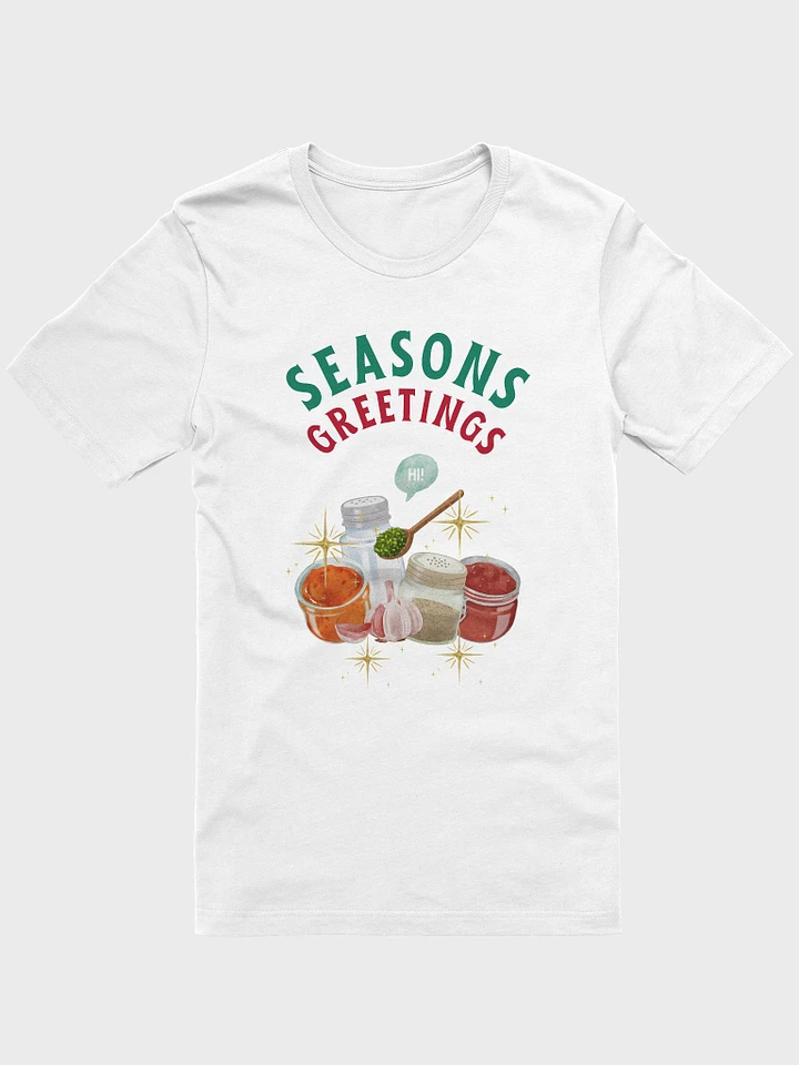 Seasons Greetings - White Shirt product image (1)