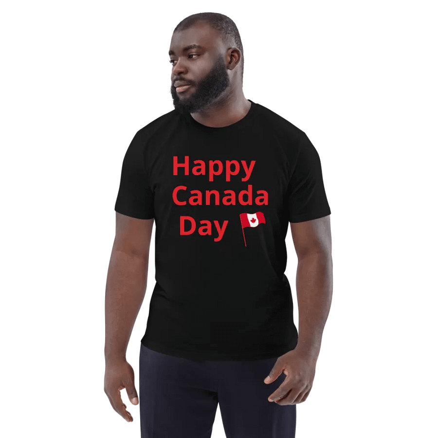 Happy Canada Day Celebration Organic Tee product image (10)