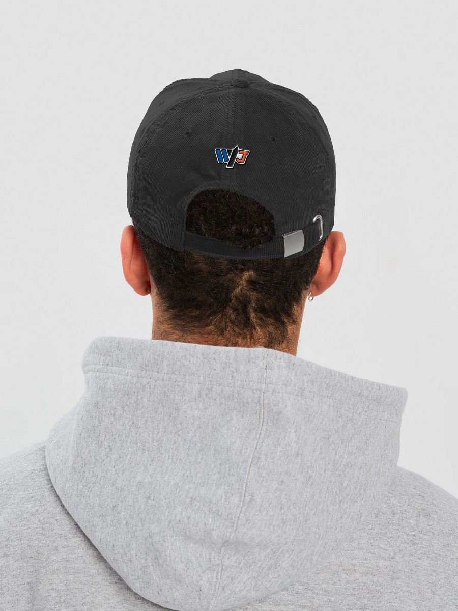 "not an expert..." Black Colour Corduroy Cap product image (7)
