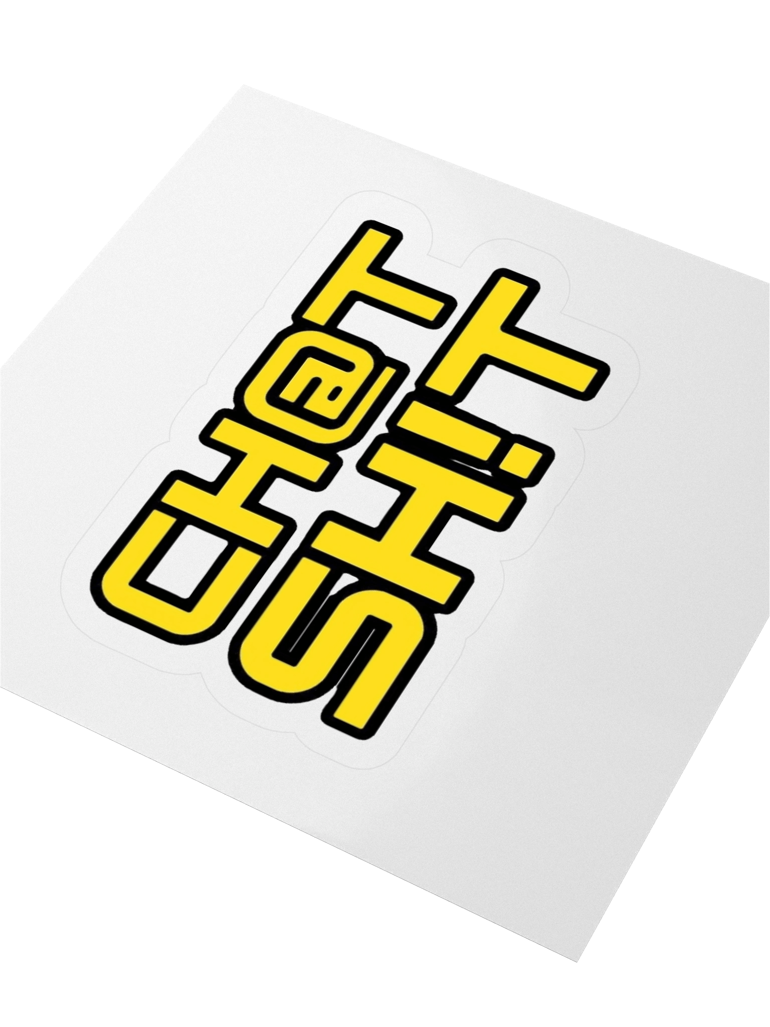 CH@T SH!T - STICKER 001 product image (6)