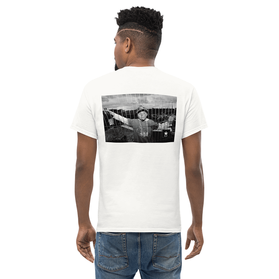 Gallus Tee Glasgow Boy At The Docks White product image (4)