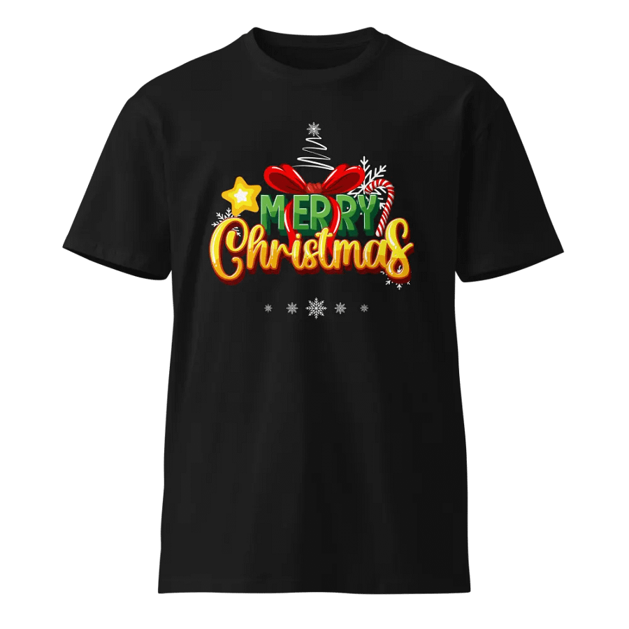Festive Merry Christmas T-Shirt product image (1)