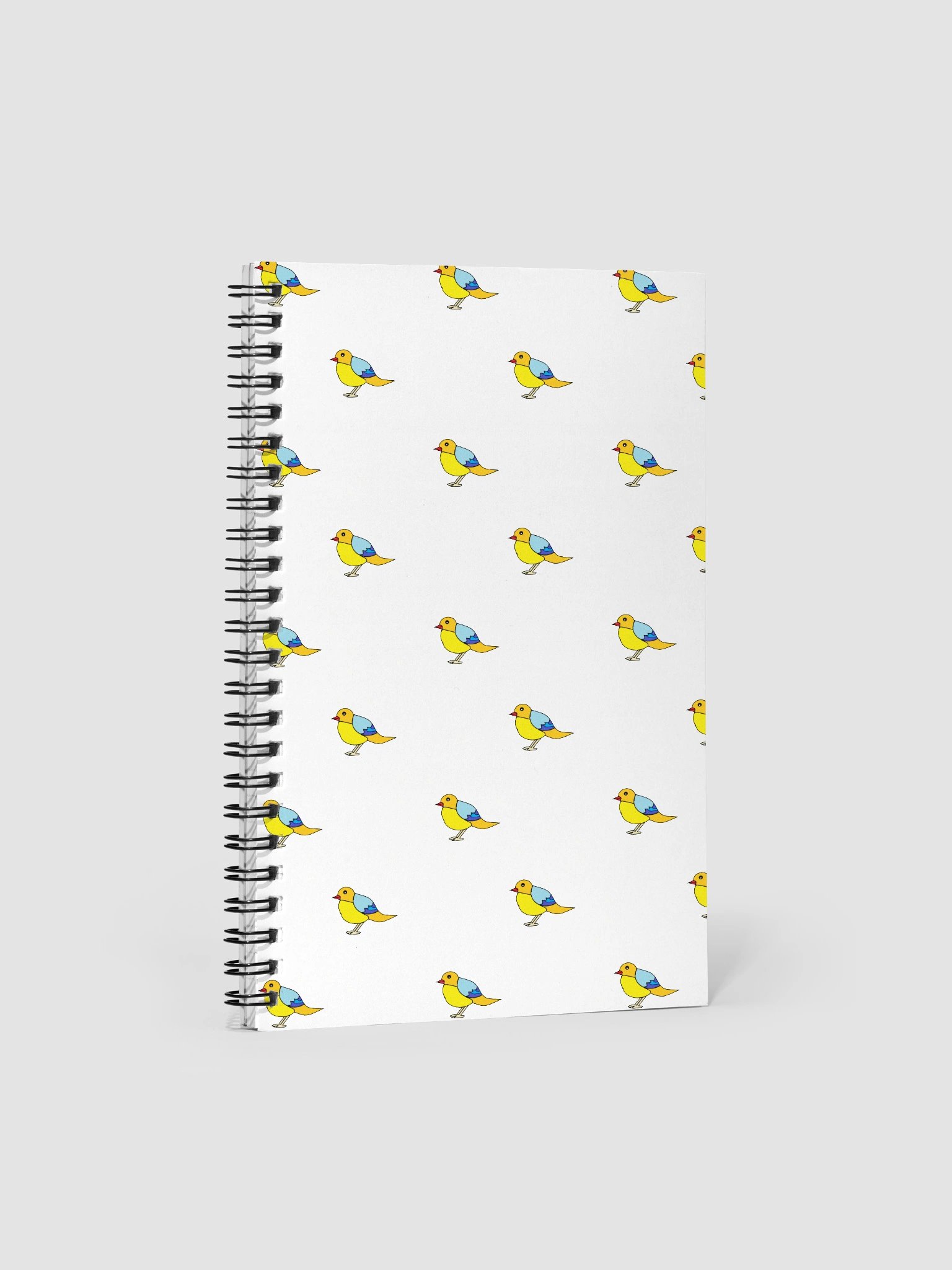 Whimsical Birdsong Spiral Notebook product image (1)