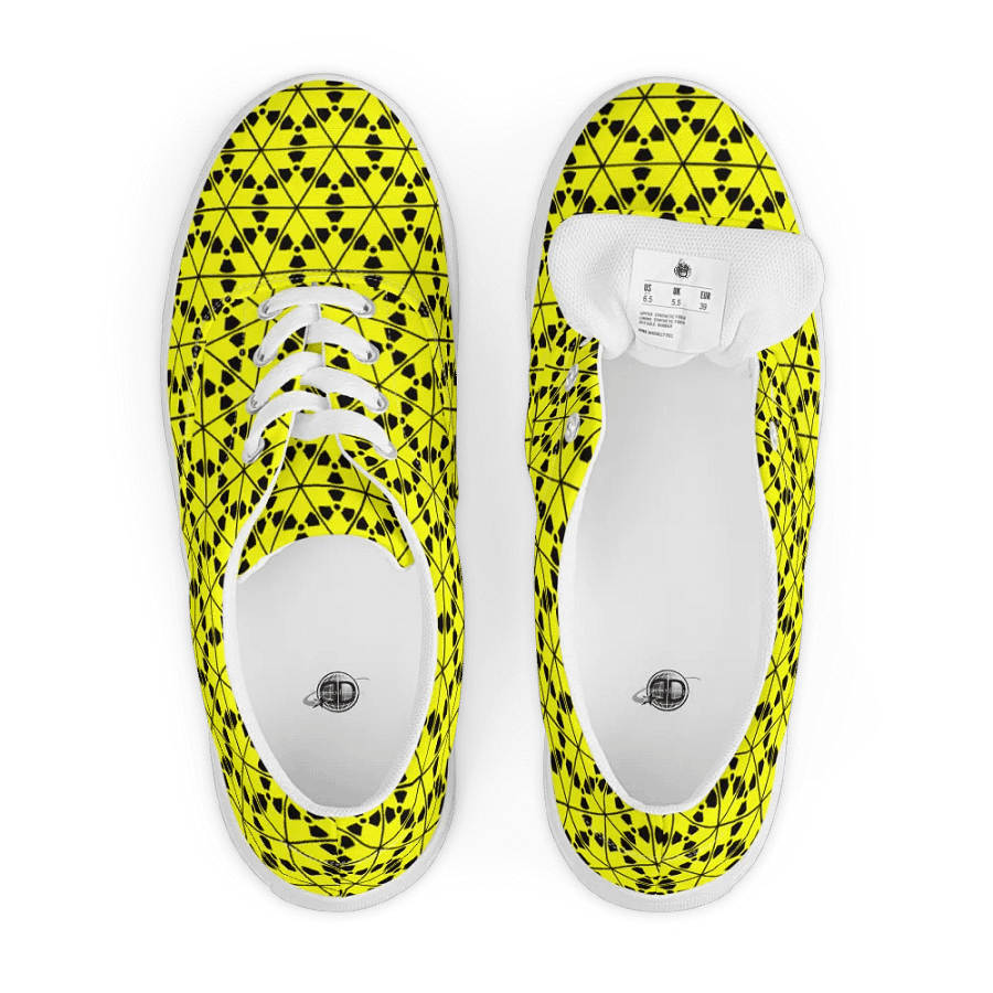 Geometric Fusion Lace-Up Shoes product image (6)