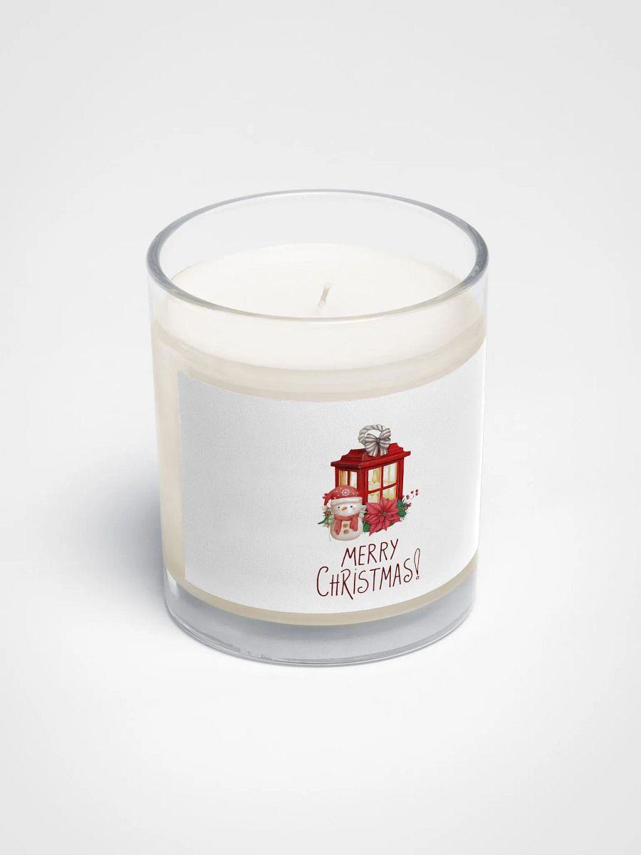 Festive Snowman Soy Wax Candle product image (2)