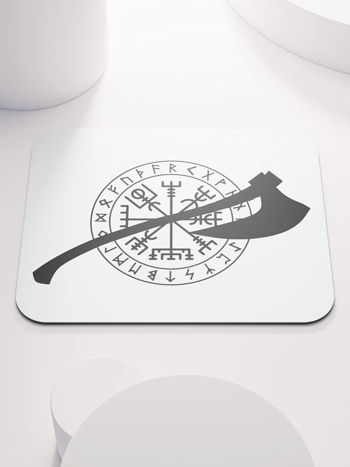 VEGVISIR & AXE - Mouse Pad product image (1)