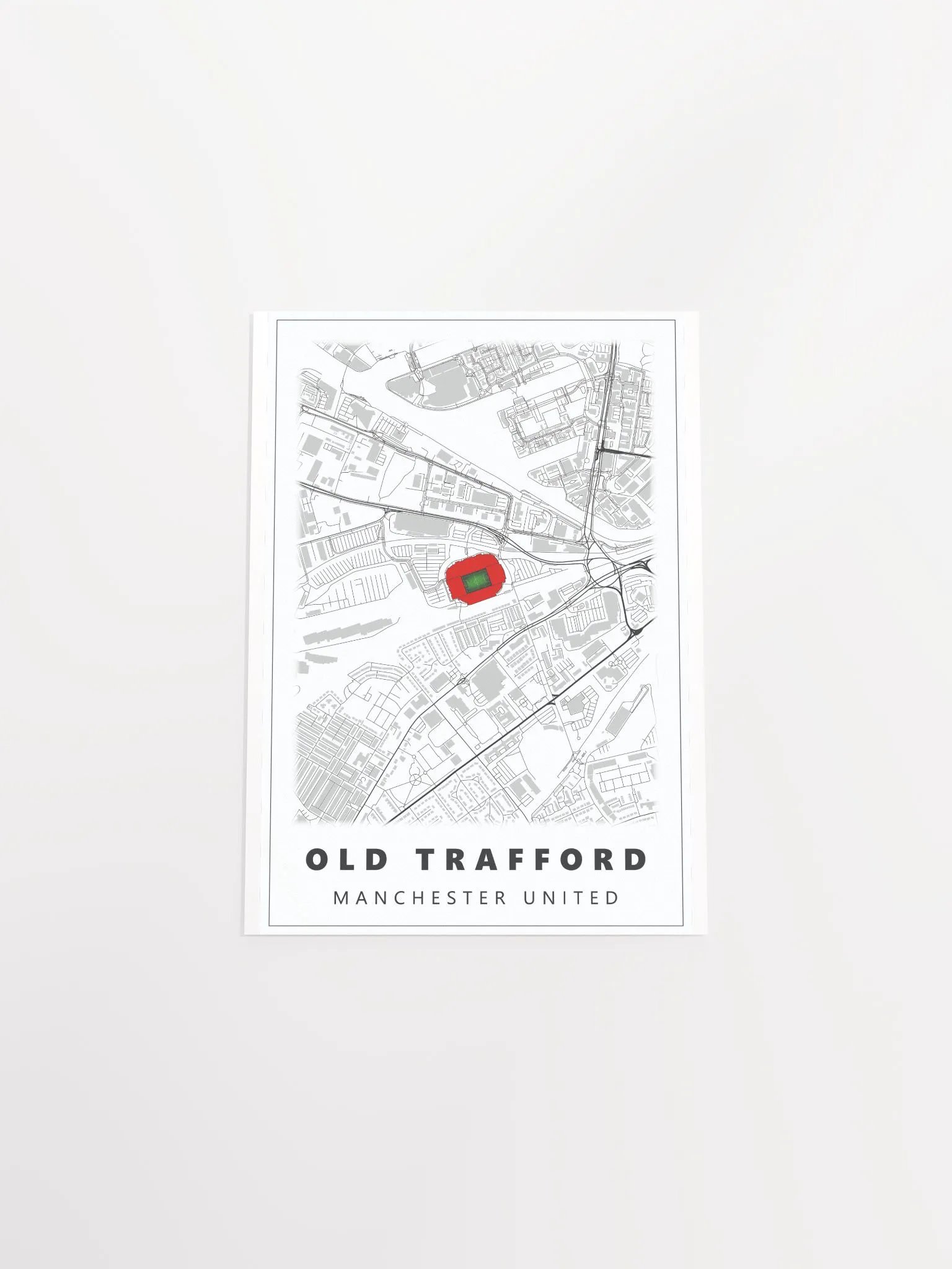 Old Trafford Map - Manchester United product image (5)