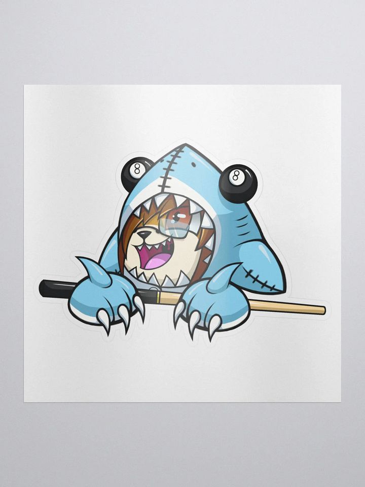 Orend Pool Shark Sticker (Large) product image (1)