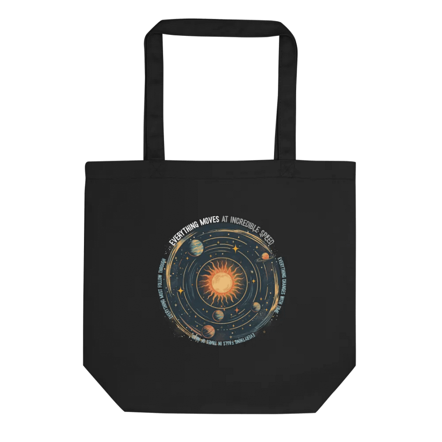 'Everything Moves' Eco-Friendly Tote/Shopping Bag product image (1)