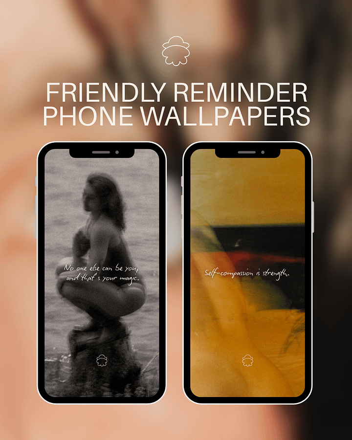 FREE - Friendly Reminder Phone Wallpapers product image (1)