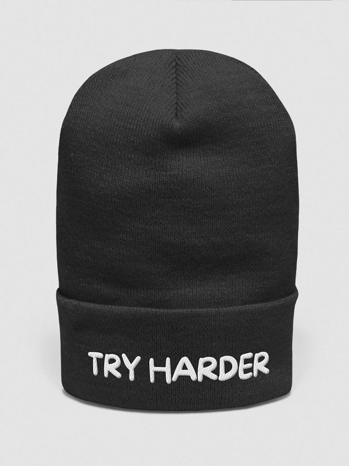 Try Harder Beanie product image (2)