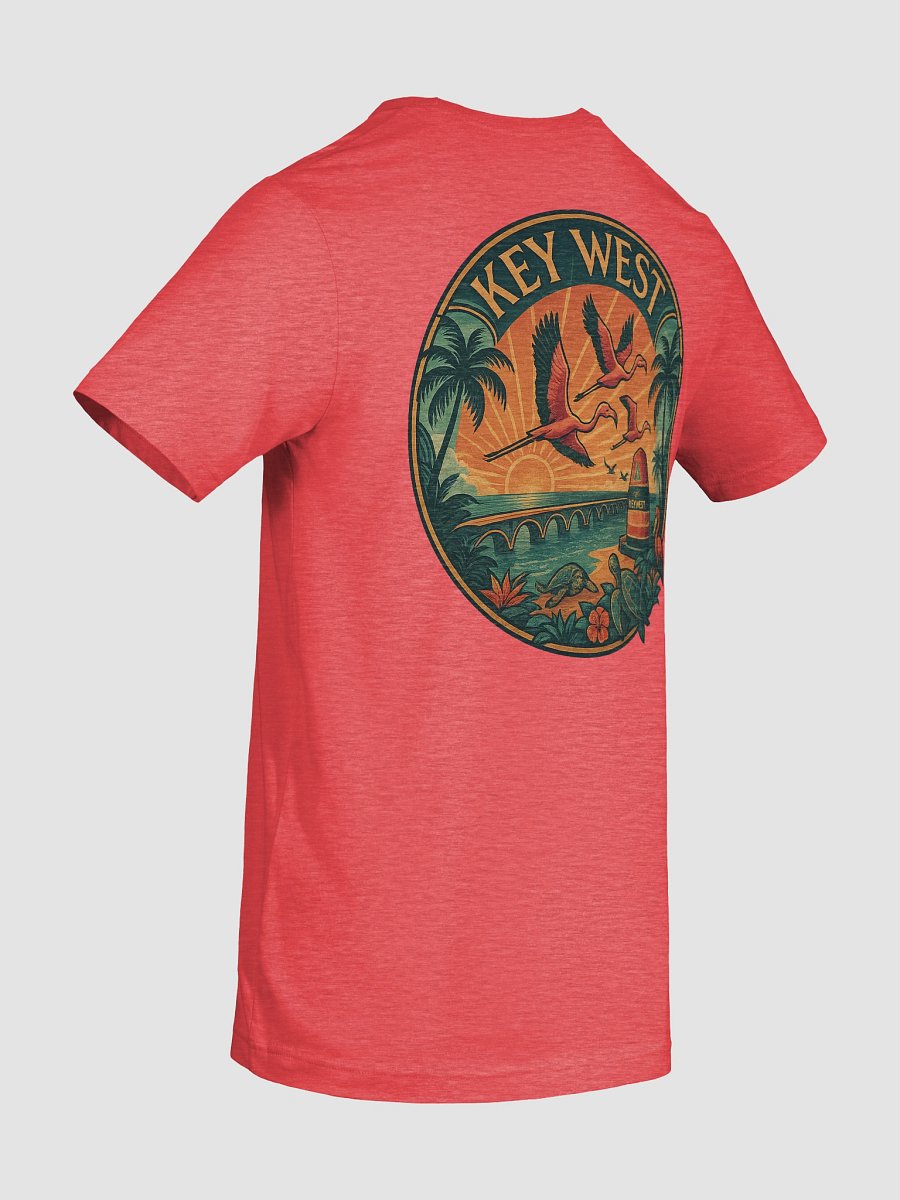 Key West Tropical T-Shirt Ultra Soft Tee with Southernmost Point Buoy product image (10)