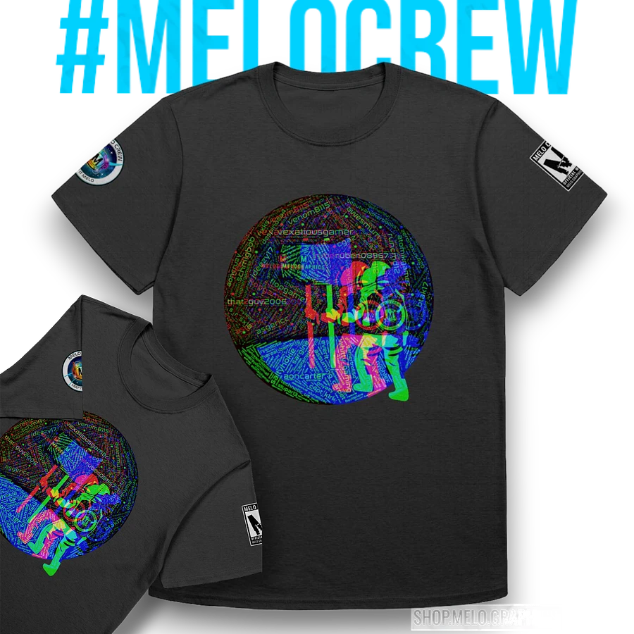 [MELOtober 21 Edition] #MeloCrew Founders - Personalized T-Shirt + BONUS | #MadeByMELO product image (1)