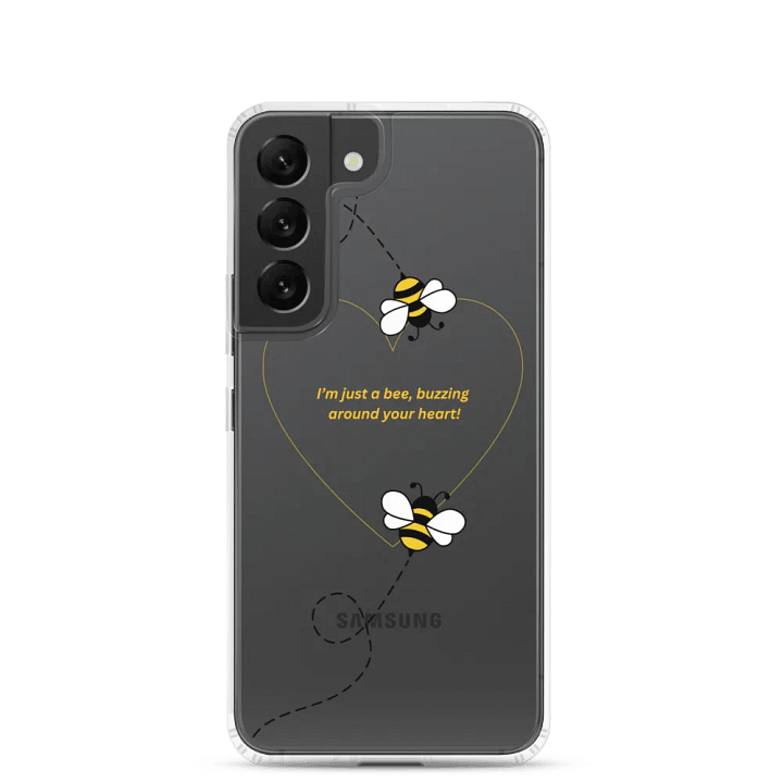Buzzing with Love: Samsung Clear Case product image (8)