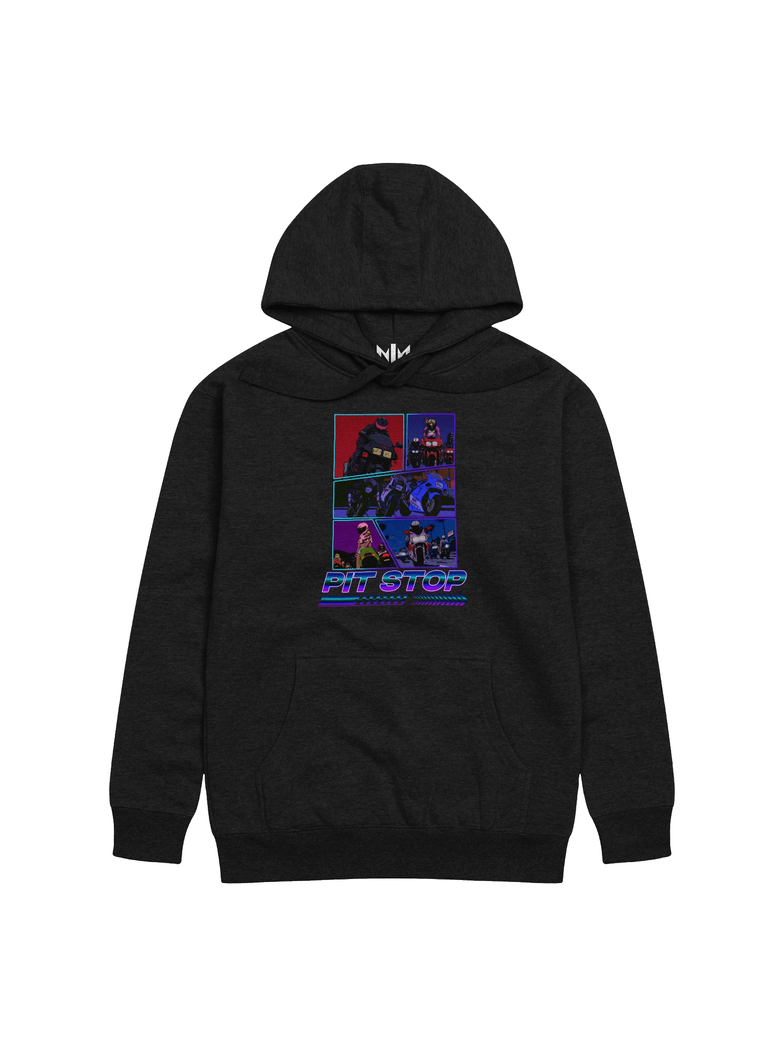PIT STOP Premium Printed Hoodie product image (1)