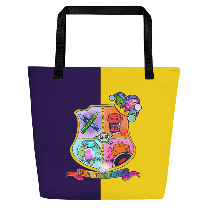 School of Chaos Colourblock Tote product image (1)