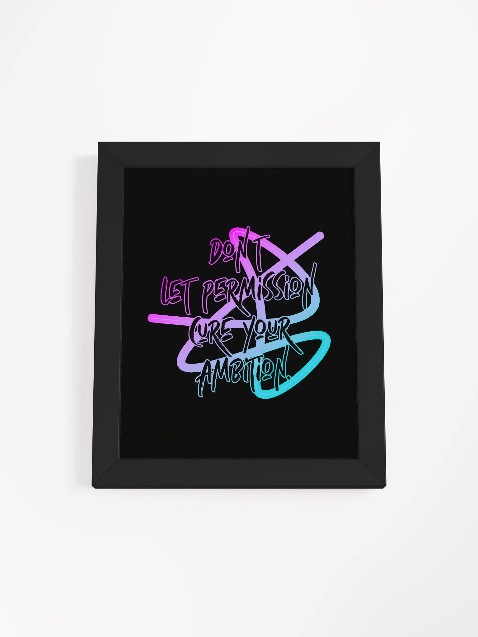 Ambition Framed Poster product image (4)