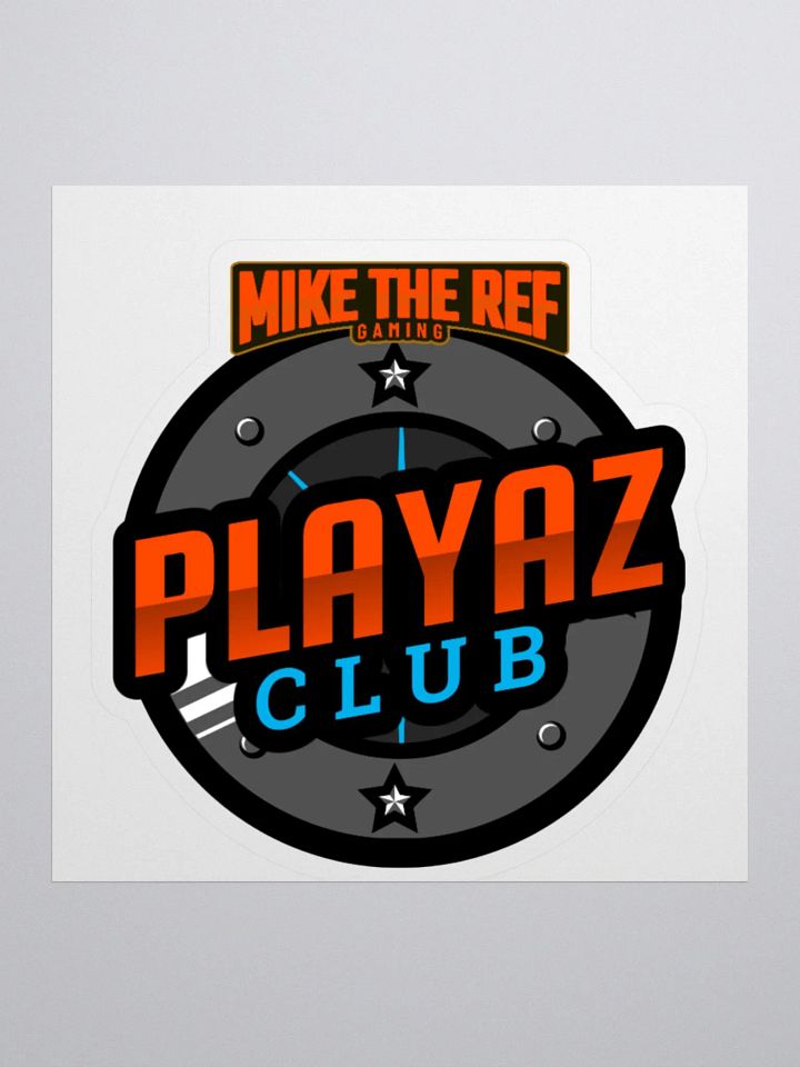 Playaz Club Gaming Stickers product image (1)