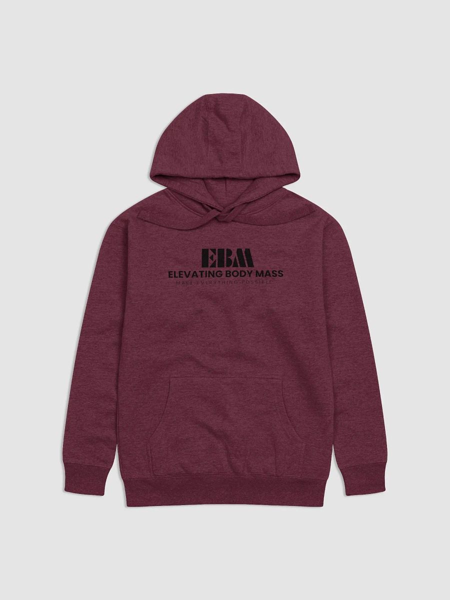 EBM Hoodie (Black Logo) product image (1)