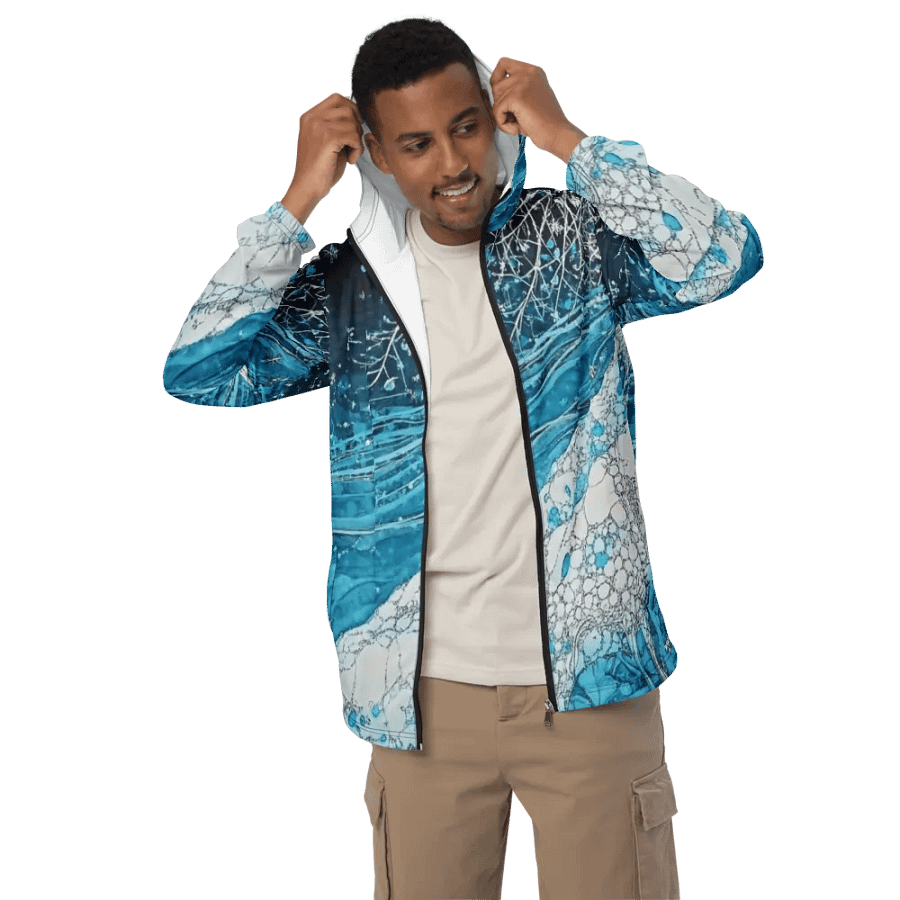 Winter Frost, Unisex Windbreaker product image (1)