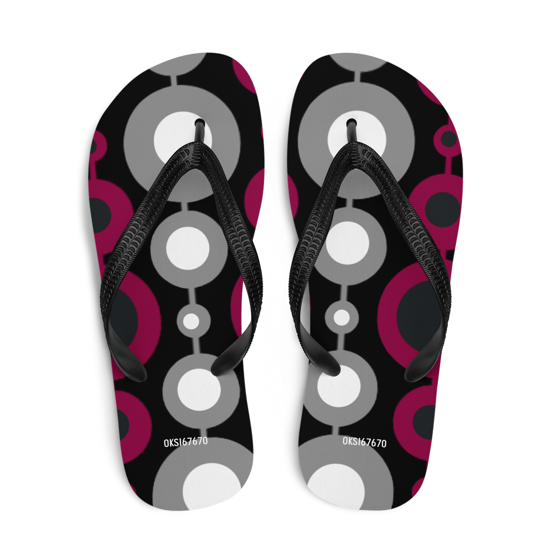 Geometric Bliss Flip-Flops product image (2)