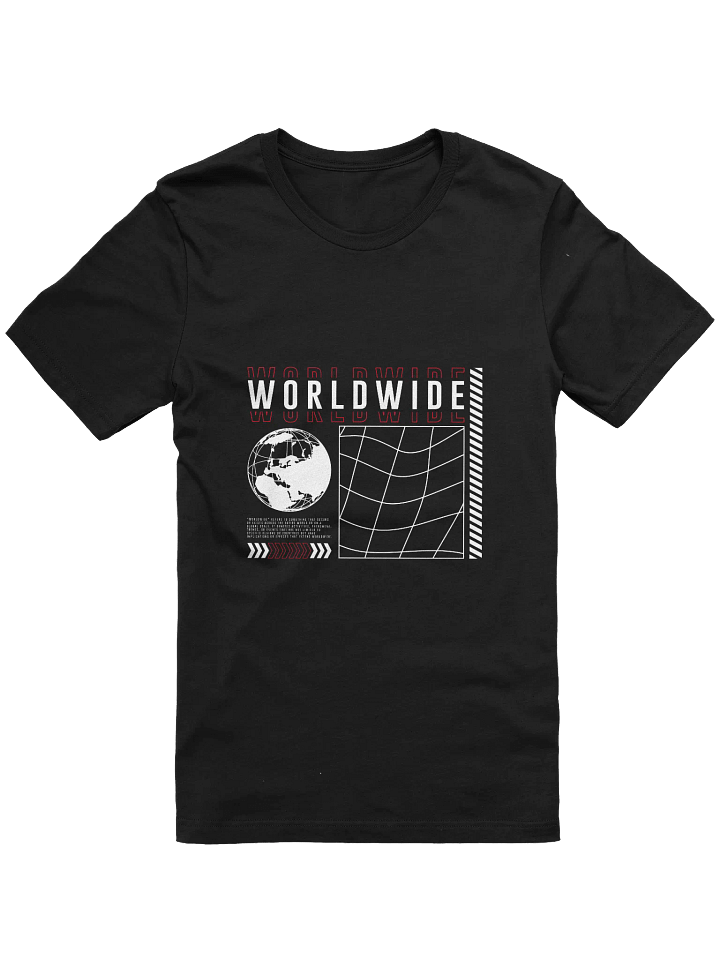 GlitchQ Worldwide T-Shirt product image (1)