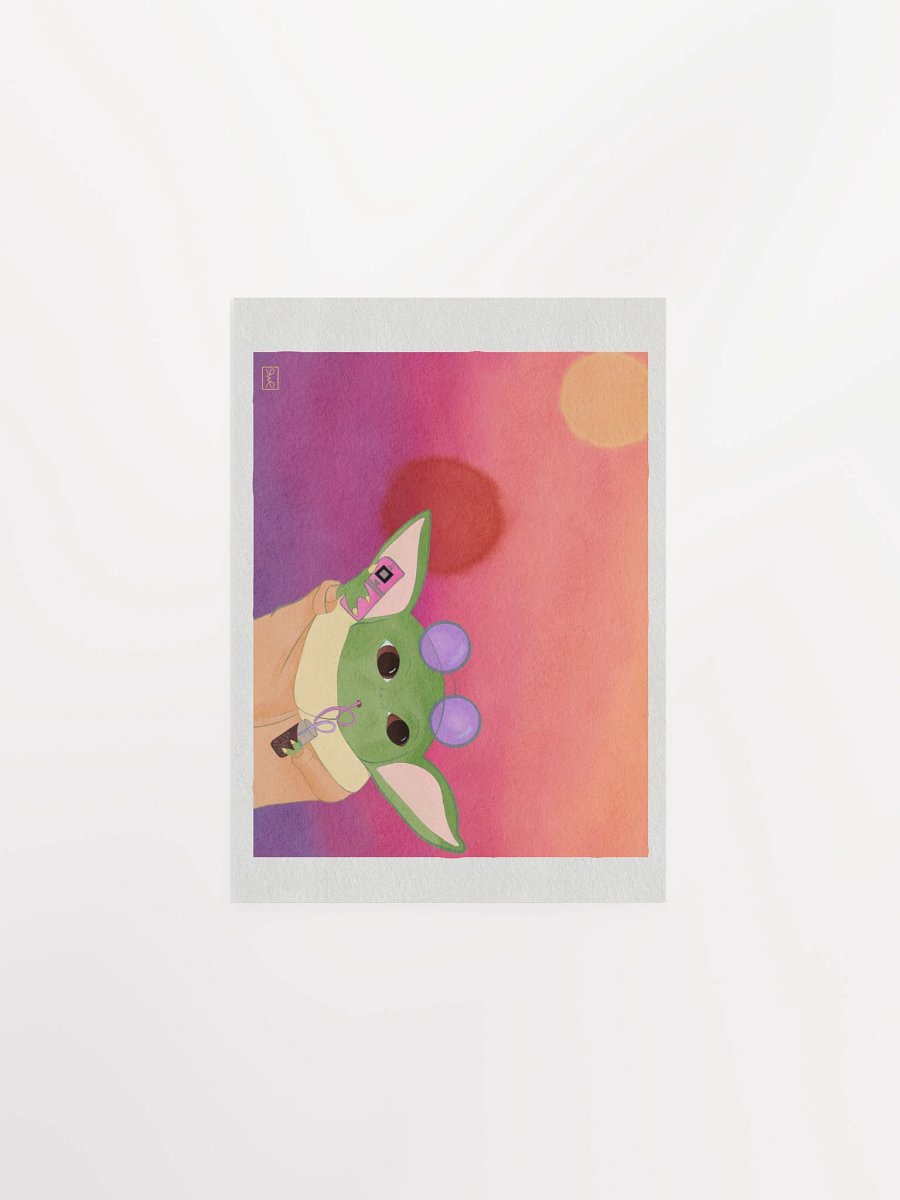 Grogu's Hot Girl Summer Print product image (1)