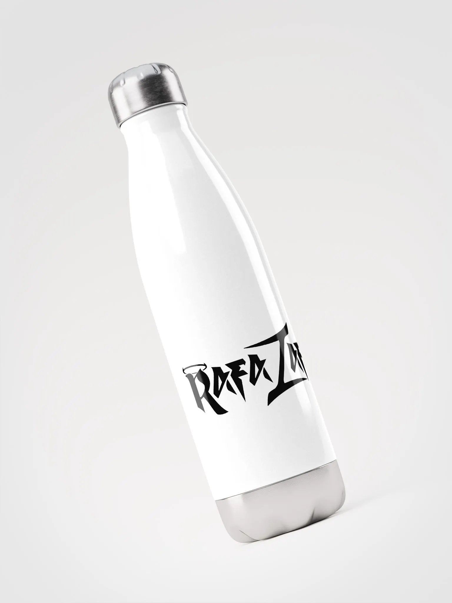 RafaZafar Logotext Steel Thermos (white) product image (3)