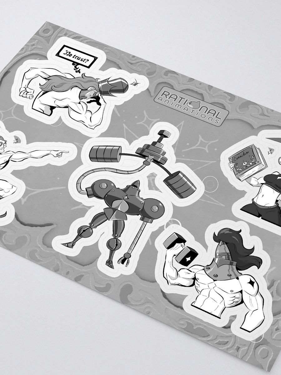 The King and the Swolem - Sticker sheet product image (3)